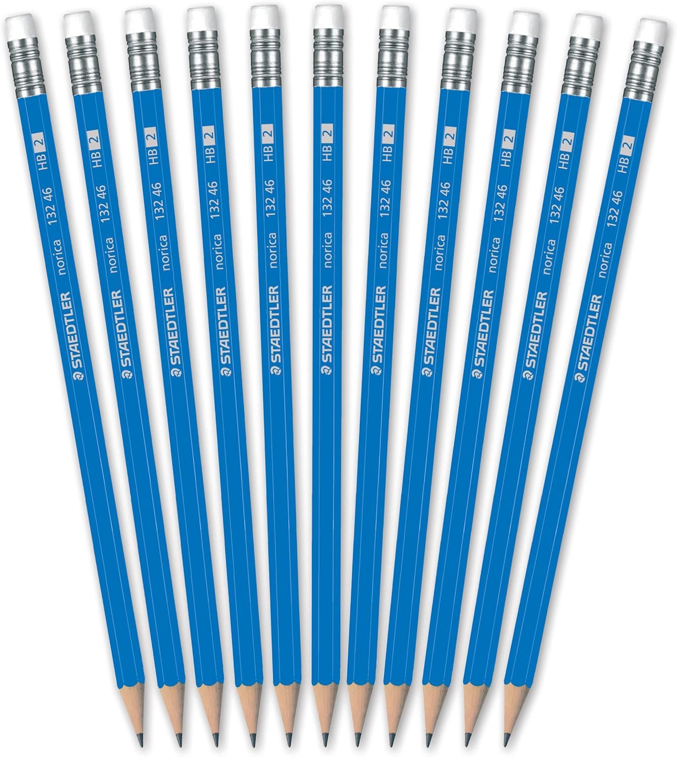 STAEDTLER Norica 2 Pencils Class Pack: 144 Sharpened Pencils + 12 Erasers 🍁 All In One Marketplace Canada