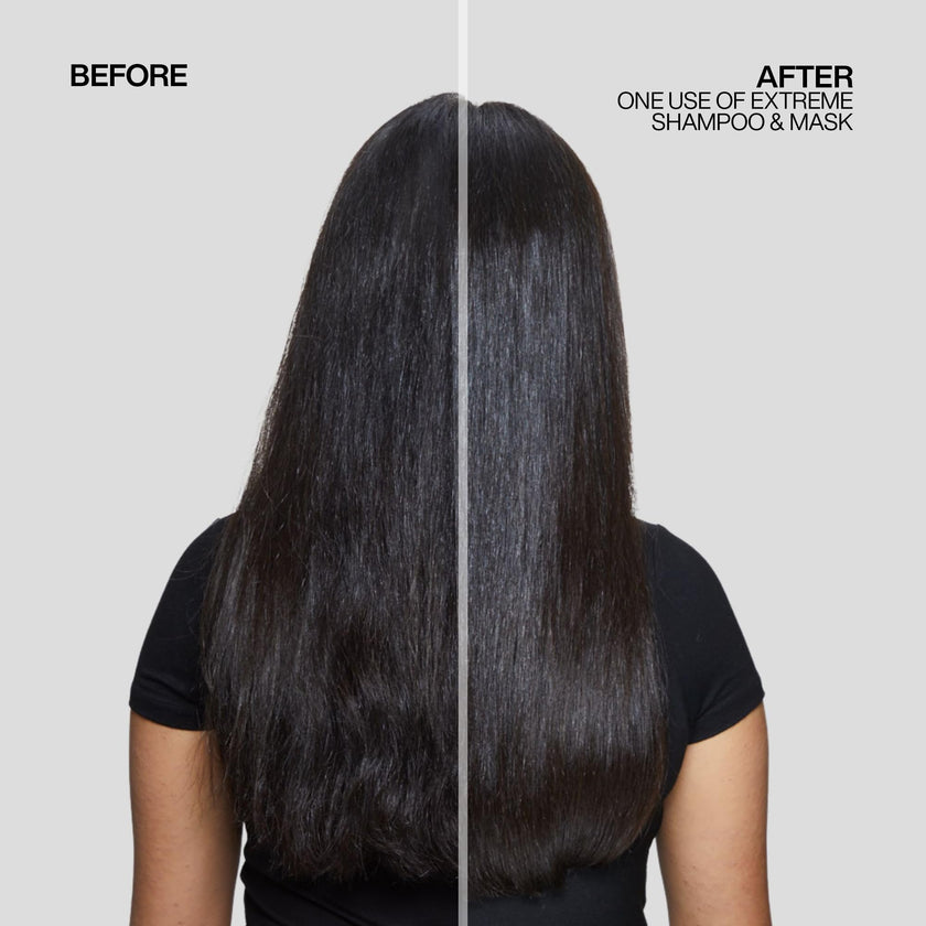 Redken Extreme Shampoo For Dry Damaged Hair, Infused With Proteins to Strengthen And Repair, Prevent Breakage, 300ml 🍁 All In One Marketplace Canada