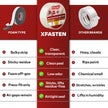 XFasten Transparent Window Weather Sealing Tape, 2-Inch x 30 Yards (50.8mm x 27.43m), Clear Window Draft Isolation Sealing Film Tape, No Residue 🍁 All In One Marketplace Canada