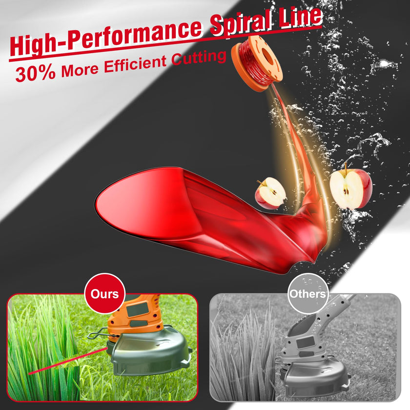 18 Pcs Replacement Trimmer Spools Compatible with Worx String Trimmer,150ft, 0.065in WA0010 Weed Eater Refils and WA6531 Spool Cap Cover Fit for Worx Weed Eater(15 Trimmer Spools+3 Spool Caps) 🍁 All In One Marketplace Canada