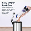 Eureka Powerful Bagless Upright Vacuum Cleaners Compact for Home Pets, Airspeed Ultra Lightweight Household Vacuum Cleaner for Carpet and Hard Floor, NEU101C, Ocean Blue 🍁 All In One Marketplace Canada