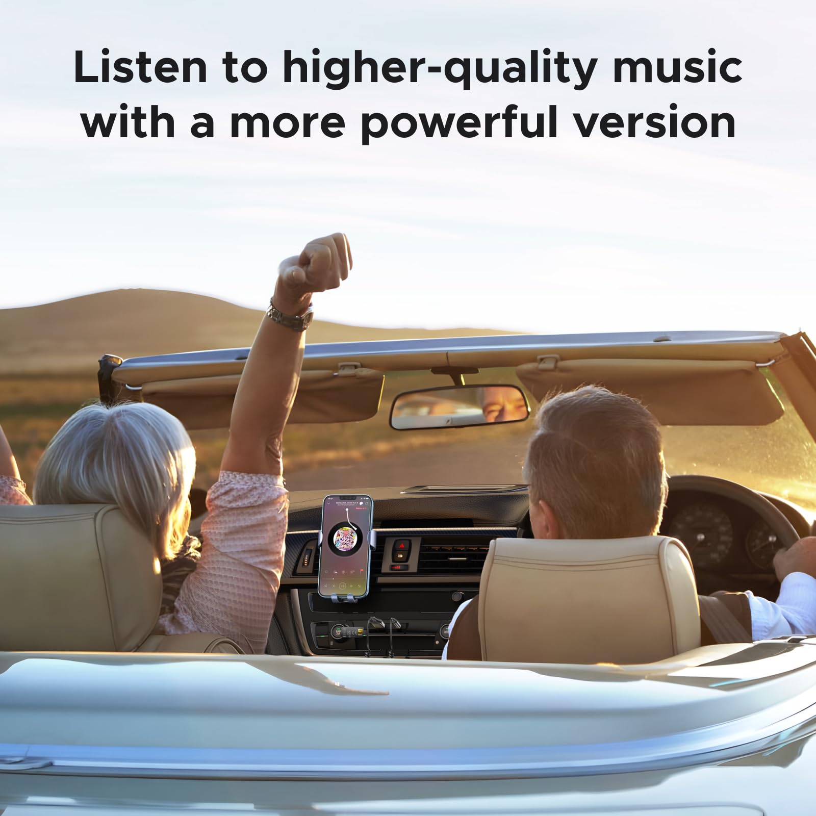 UGREEN Aux to Bluetooth 6.0 Car Adapter with LDAC, 3.5mm Aux Adapter for Auto Built-in Microphone, Car Bluetooth Audio Receiver for Hands-Free Calls Compatible with Car Speaker & Home Audio 🍁 All In One Marketplace Canada