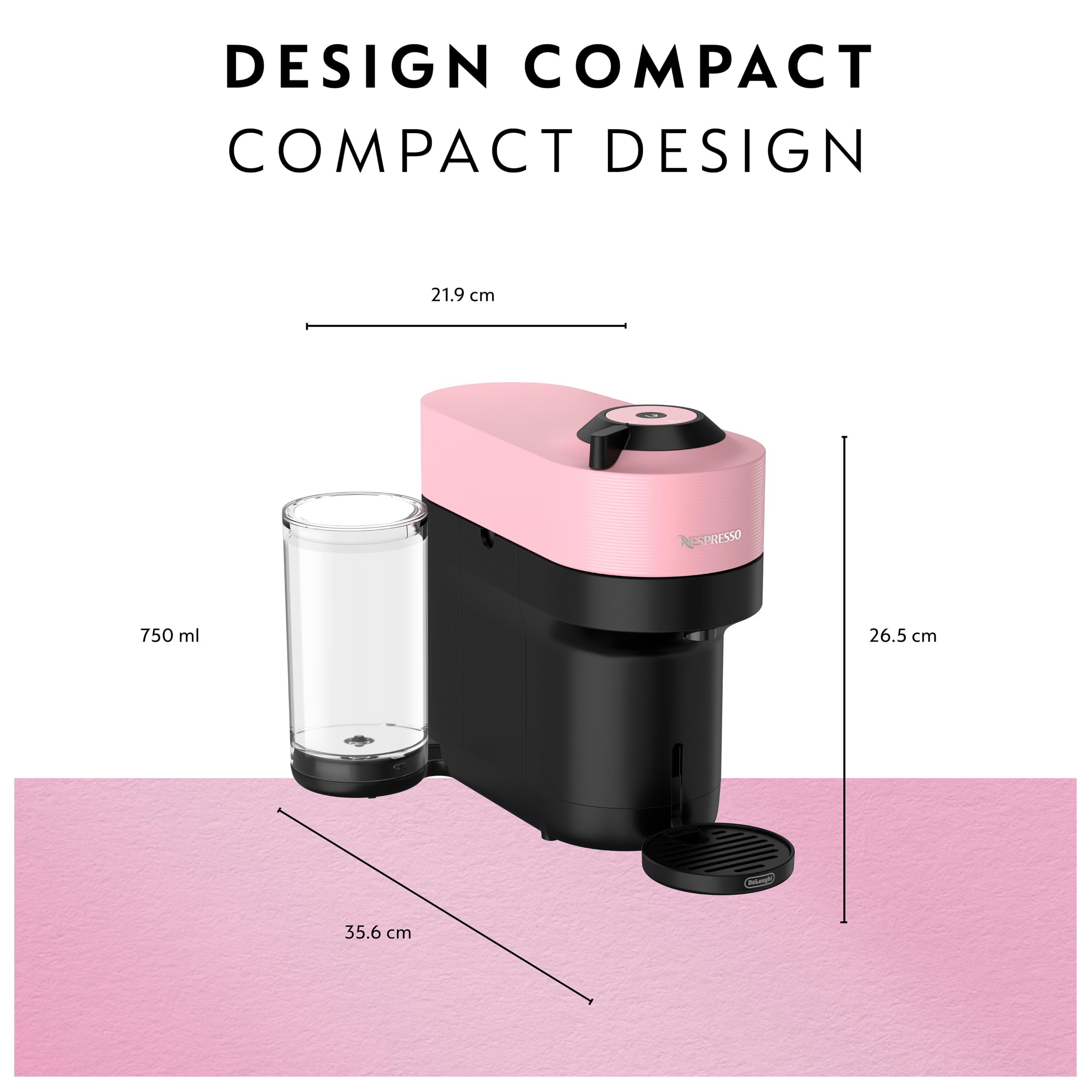Nespresso Vertuo Pop+ Pod Coffee & Espresso Machine Pink 🍁 All In One Marketplace Canada