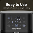 Chefman Air Fryer – 4 QT Compact Airfryer for Quick & Easy Meals, Features Hi-Fry Technology for Extra Crisp, Easy-View Window, Touch Controls with 4 Presets, Nonstick & Dishwasher Safe Basket - Black 🍁 All In One Marketplace Canada