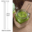 Nafender 10-Pack Glass Straws Reusable Drinking Straw Including 4 Straight and 4 Bent Straws & 2 Extra Wide Smoothie Straw with 2 Cleaning Brushes 🍁 All In One Marketplace Canada