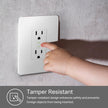 Kasa Smart In-Wall WiFi Outlet by TP-Link (KP200) - Neutral Wire and 2.4GHz Wi-Fi Connection Required, Works with Alexa, Echo and Google Home, No Hub Required, Remote Control, UL Certified White 🍁 All In One Marketplace Canada