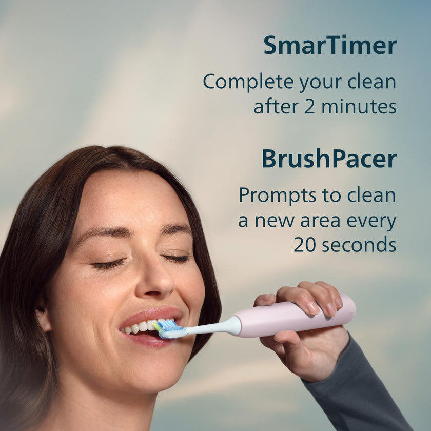 Philips Sonicare 5950 Rechargeable Electric Toothbrush, 2 Brush Heads, Pink 🍁 All In One Marketplace Canada