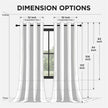 Joydeco Blackout Curtains 84 Inch Length 2 Panels Set, Thermal Insulated Long Curtains& Drapes 2 Burg, Room Darkening Grommet Drapes for Living Room Bedroom Window (W52 x L84 Inch, Black) 🍁 All In One Marketplace Canada