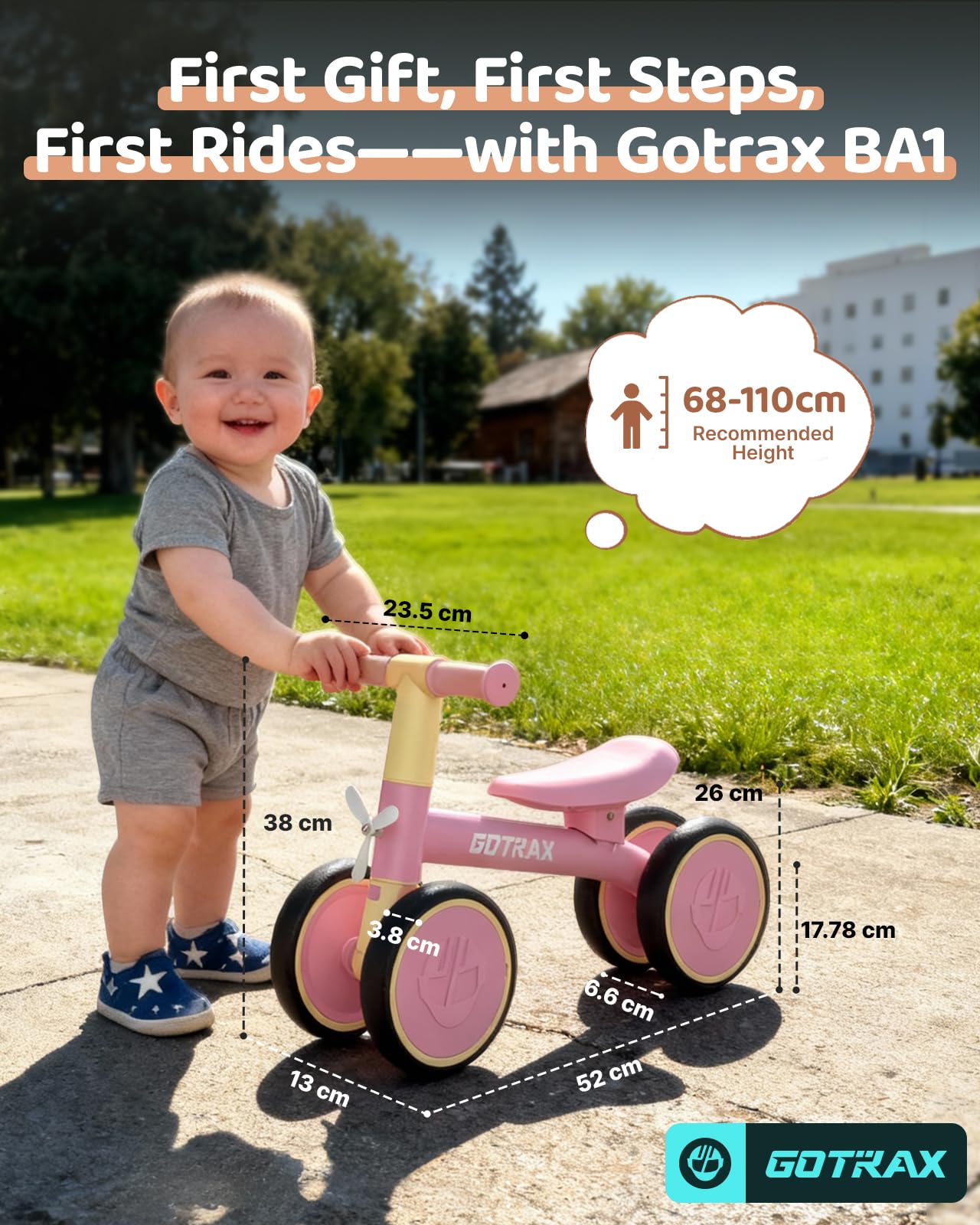 Gotrax Baby Balance Bike, 7