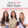 Revlon RVDR5222F One-Step Volumizer and Ionic Hair Dryer with Advanced Ionic Technology, Hot Air Brush, Less Frizz, 3 Heat/ 2 Speed Settings, Black 🍁 All In One Marketplace Canada