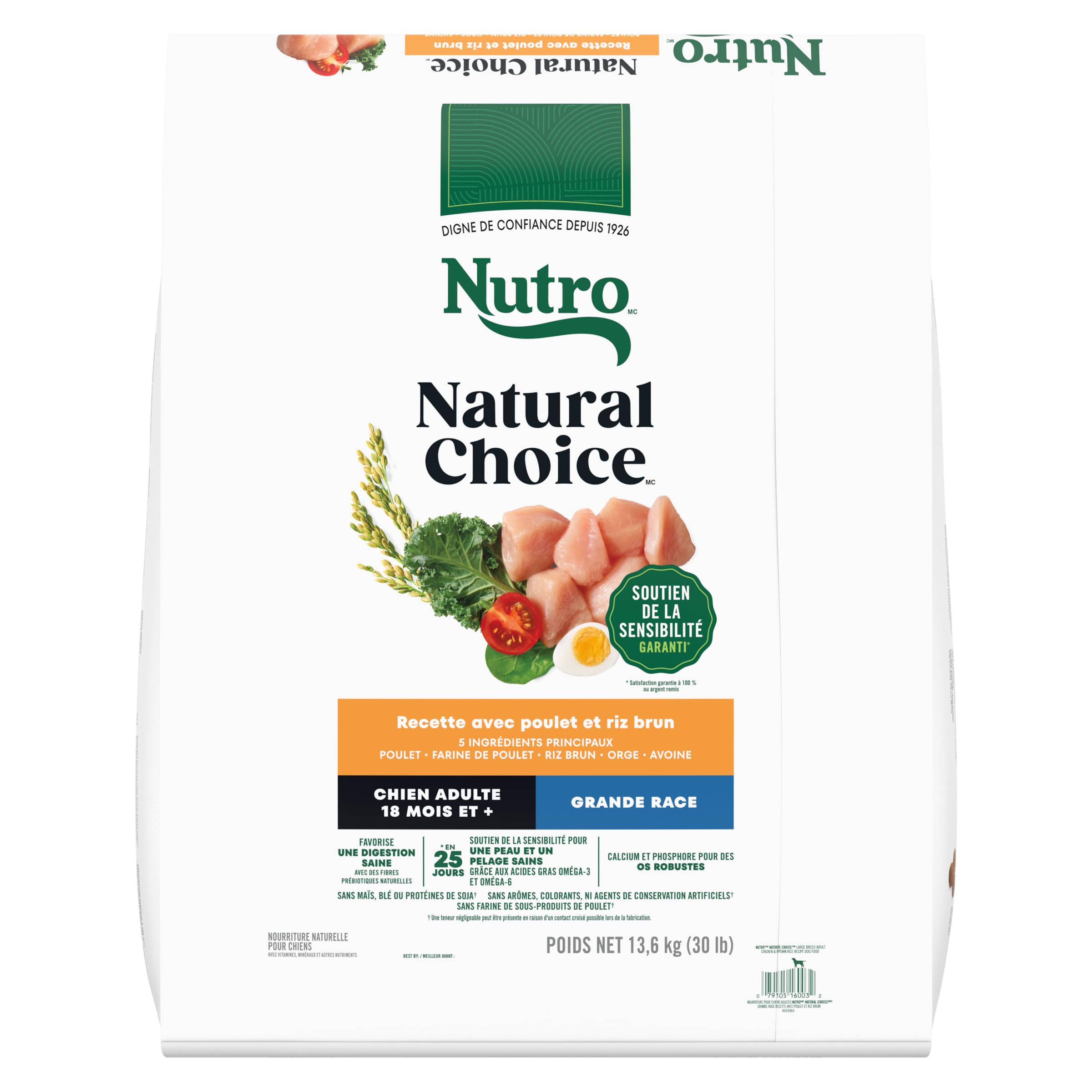 Nutro Natural Choice Adult Dog, Chicken Flavour, 13.6kg 🍁 All In One Marketplace Canada