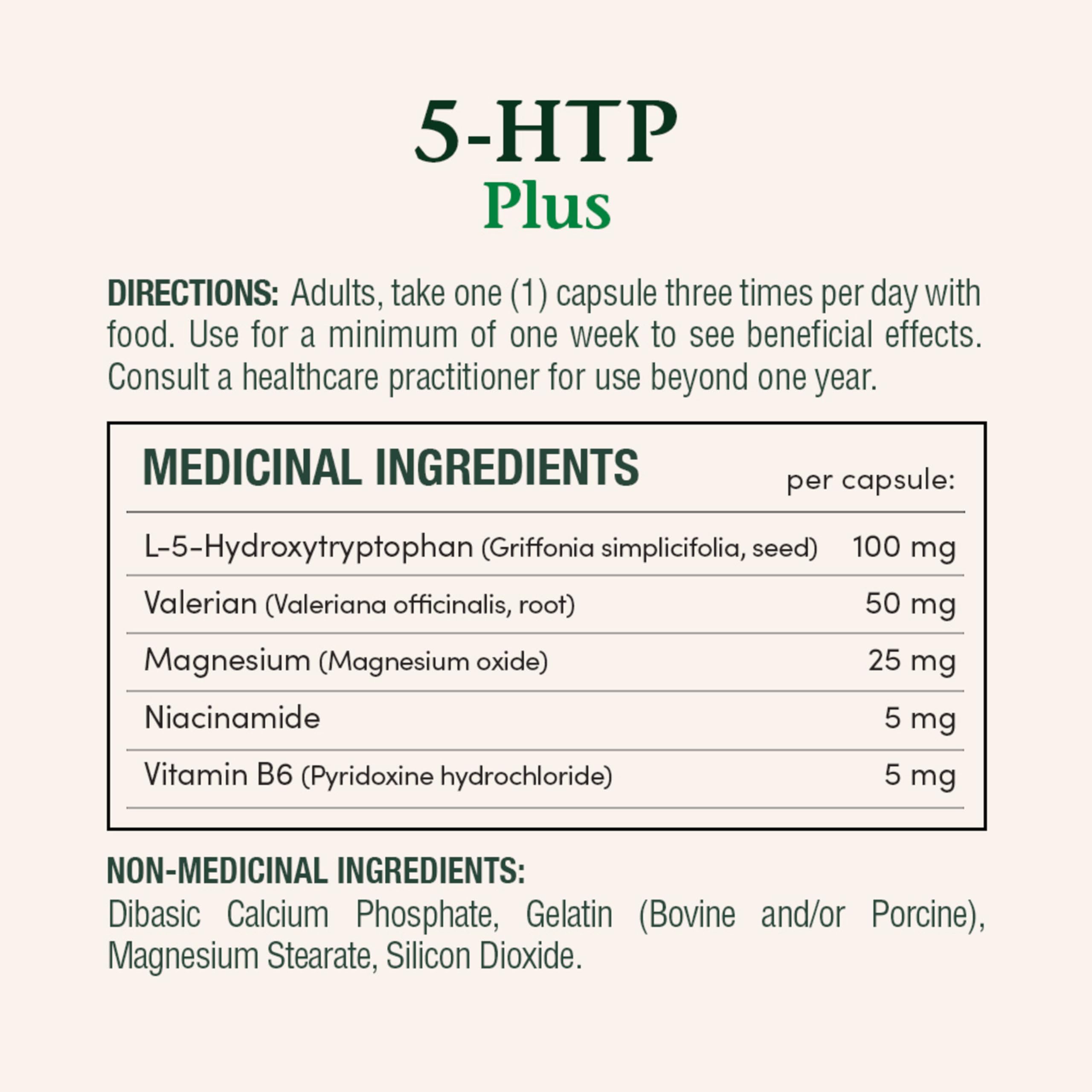 NATURE'S BOUNTY 5-HTP 100 mg Plus, Helps Promote Healthy Mood Balance, 51.8 g 🍁 All In One Marketplace Canada