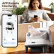Happypaw Open-Top Self Cleaning Litter Box - Large Capacity Automatic Litter Box for Multiple Cats with Safety Protection, App Control, Odor-Free, Anti-Leakage Material, Includes Trash Bags 🍁 All In One Marketplace Canada