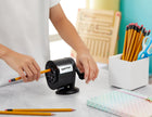 Bostitch Office Wall Mount Manual Pencil Sharpener, Tip Saver, 8 Hole Dial, 6X Longer Cutter Life, Vertical or Horizontal Mounting Black (MPS1-BLK) 🍁 All In One Marketplace Canada