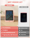 LCD Writing Tablet 10 Inch, Colorful Electronic Doodle Board Drawing Tablet, Memo Board, Drawing Pads with Lanyard, Travel Educational Toys Gifts for Kids Toddlers Age 3 4 5 6 7 8 9 Years Girls(Pink 🍁 All In One Marketplace Canada