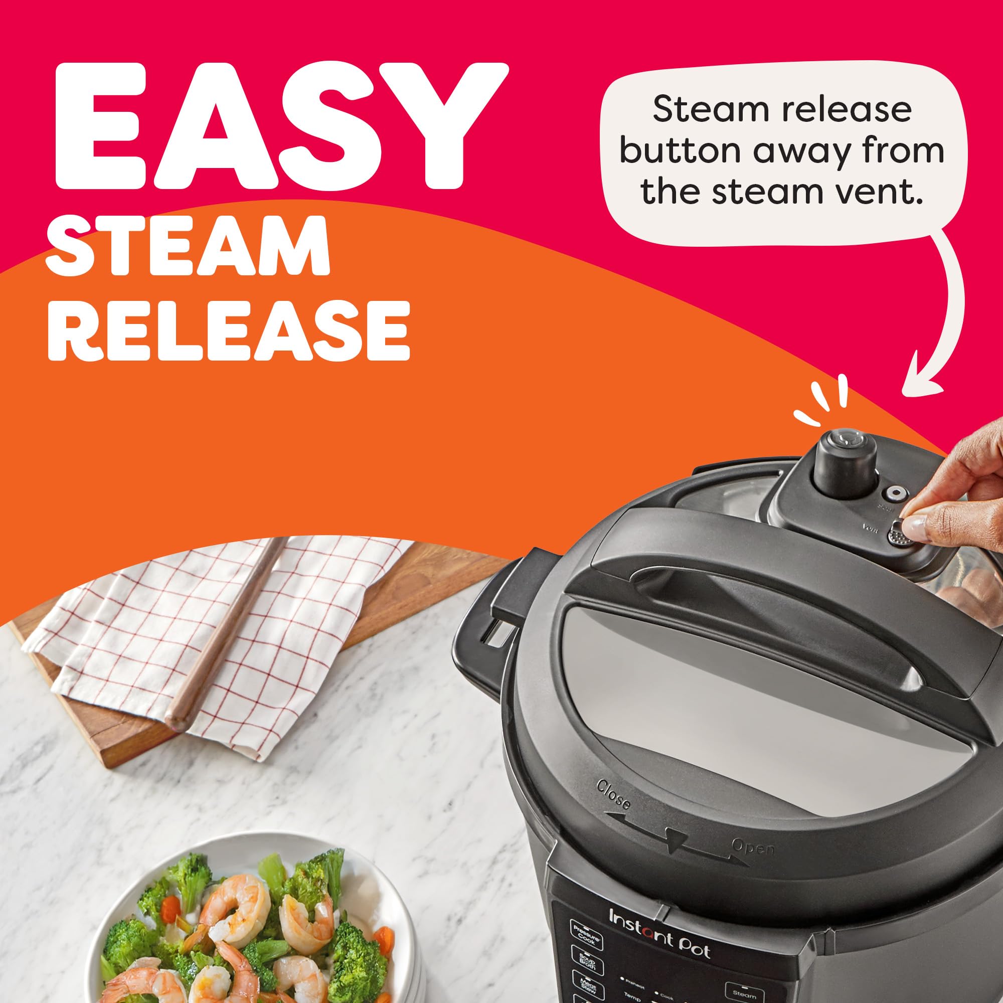 Instant Pot RIO, 7-in-1 Electric Multi-Cooker, Pressure Cooker, Slow Cooker, Rice Cooker, Steamer, Sauté, Yogurt Maker, & Warmer, Includes App With Over 800 Recipes, 6 Quart 🍁 All In One Marketplace Canada