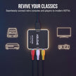 ABLEWE RCA to HDMI,AV to HDMI Converter, 1080P Mini RCA Composite CVBS Video Audio Converter Adapter Supporting PAL/NTSC for TV/PC/ PS3/ STB/Xbox VHS/VCR/Blue-Ray DVD Players 🍁 All In One Marketplace Canada