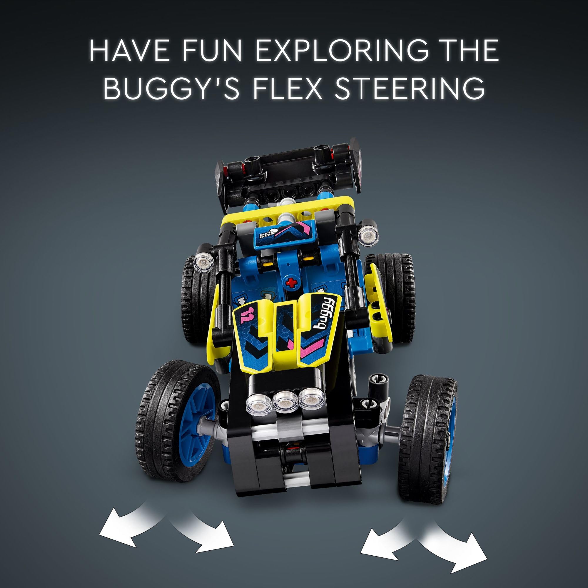 LEGO Technic Off-Road Race Buggy Buildable Car Toy, Cool Toy for 8 Year Old Boys, Girls and Kids who Love Rally Contests, Race Car Toy Featuring Moving 4-Cylinder Engine and Working Suspension, 42164 🍁 All In One Marketplace Canada