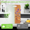 Titanium Cutting Board 2026 New Upgrade 100% Pure Titanium Cutting Boards for Kitchen - Double-Sided Food-Grade titanware Cutting Board Non-Stick Durable and Easy to Clean (13.3 x 9 in) 🍁 All In One Marketplace Canada