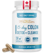 15 Day Colon Cleanse & Detox | Stool Softener & Constipation Relief for Adults | Gut Health Support | Colon Detox Cleanse With Probiotics for Women & Men | Gluten-Free | By SM Nutrition | 30 Capsules 🍁 All In One Marketplace Canada
