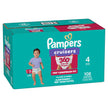 Pampers Diapers - Cruisers 360° - Size 4, up to 100% Leakproof Fit, Designed for Active Babies, Pull On Diaper, EZ Off Tabs Designed for Easy Changes, 1 Pack (Count of 108) 🍁 All In One Marketplace Canada