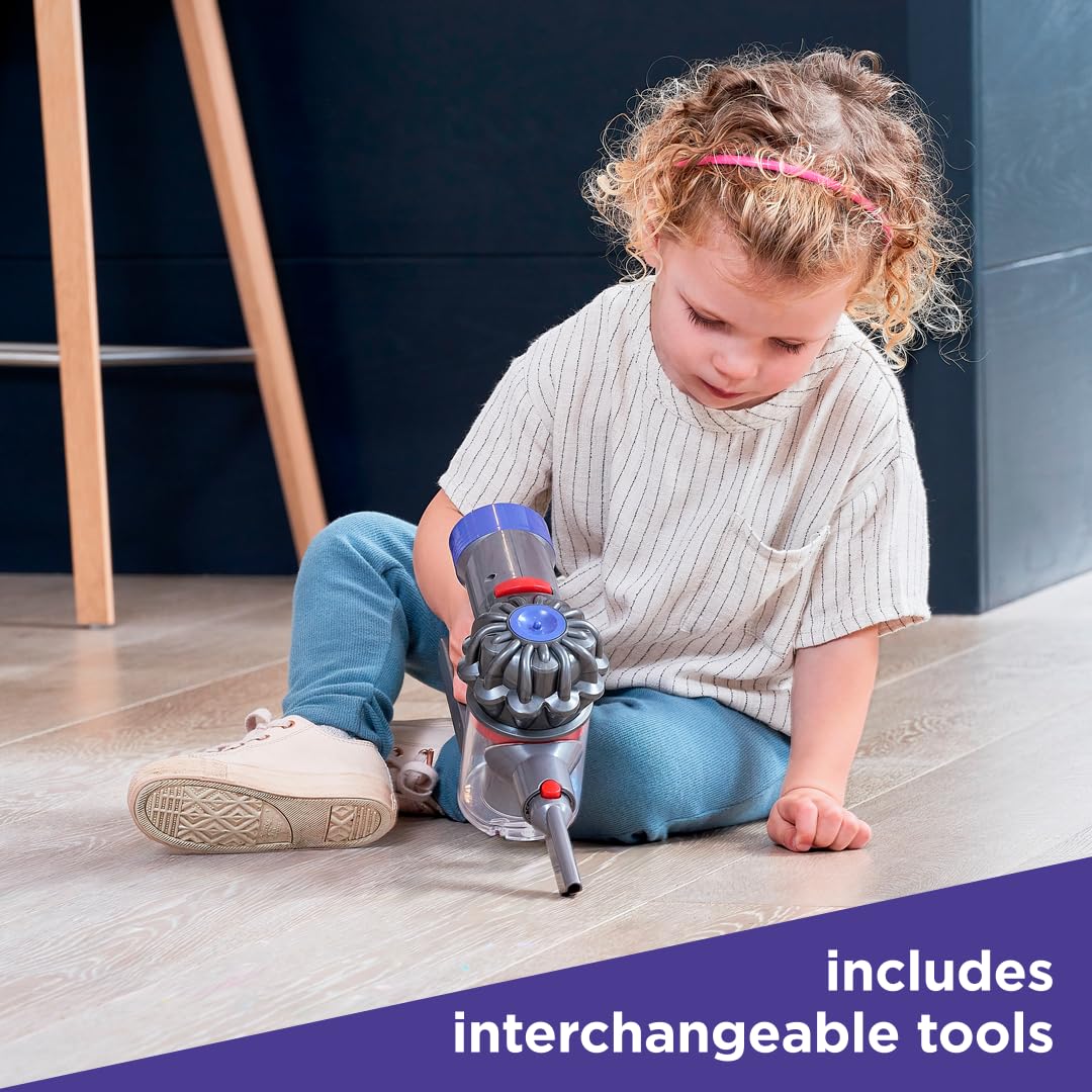 Casdon Dyson Cordless Vacuum Interactive & Officially Licensed Toy Dyson Vacuum for Children Aged 3+ Realistic Role-Play Fun, Purple 🍁 All In One Marketplace Canada