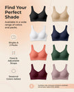 SHAPERMINT Wireless Bras for Women - Full Support Seamless Bralette, Compression Sports Bra, Plus Size Minimizer Bras, Padded Wirefree Bra for Women Black 🍁 All In One Marketplace Canada