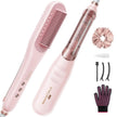 Wavytalk Pro Steam Hair Straightener Brush, Steamline Pro 3 in 1 Straightening Brush, Steam Reduces Damage, Nourishes Hair, and Expedites Straightening 🍁 All In One Marketplace Canada