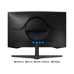 Samsung Odyssey 32 inch Curved Gaming Monitor (2,560 x 1,440) G55C QHD 165 Hz 1 ms, HDR10, FreeSync, Eye Saver Mode, 1000R Curvature- LS32CG550ENXZA 🍁 All In One Marketplace Canada