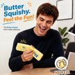 Butter Squishy Jumbo, Slow Rising Butter Block, Big Giant Realistic Texture Sensory Play Fidget Toy, Fun Desk Toy for Kids, Teens & Adults (Yellow, Large) 🍁 All In One Marketplace Canada