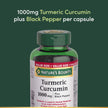 NATURE'S BOUNTY Turmeric Curcumin Plus Black Pepper, 1000 mg, Anti-inflammatory, Capsules, 108.9 g 🍁 All In One Marketplace Canada