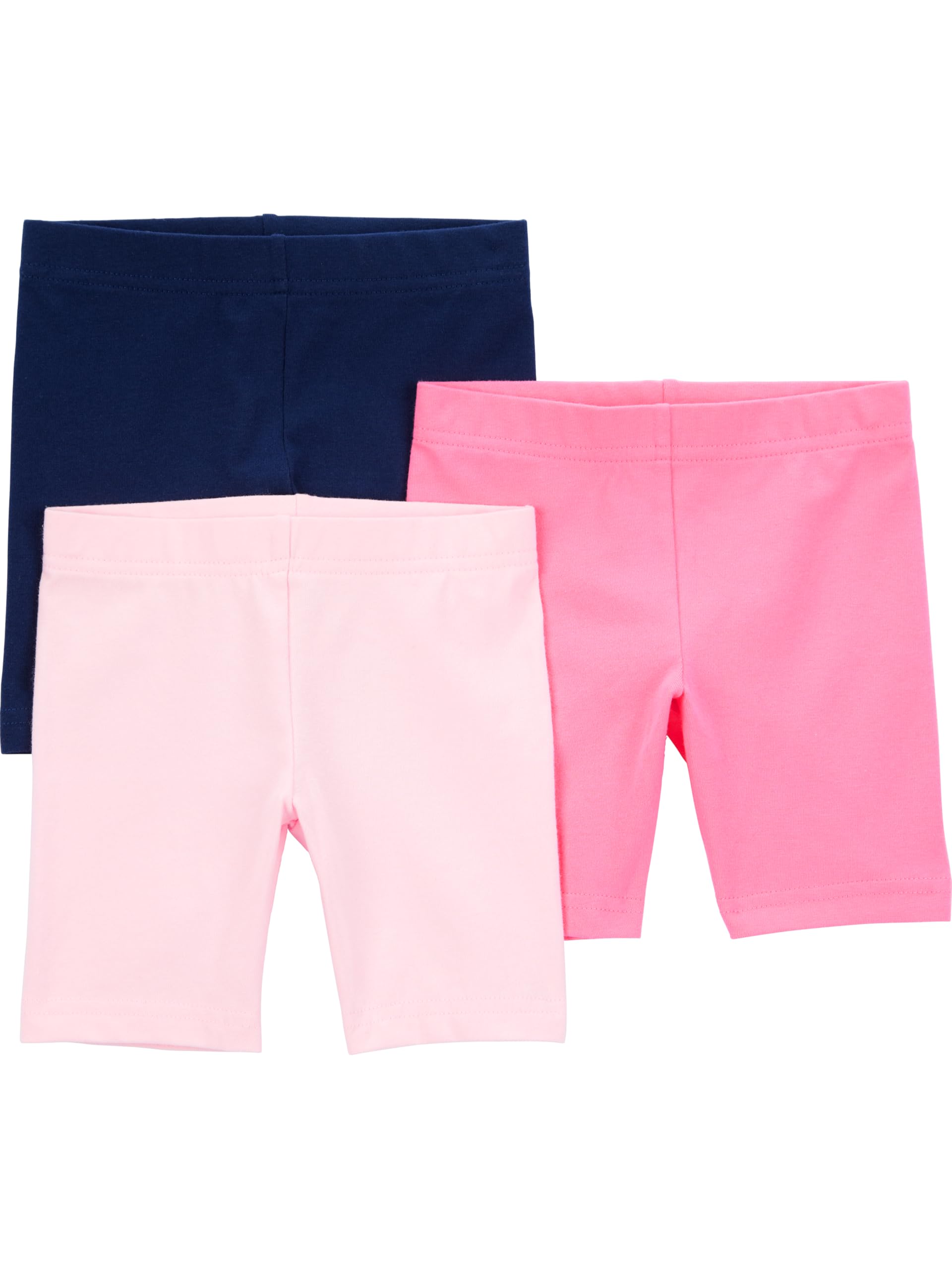 Simple Joys by Carter's Toddler Girls' 3-Pack Bike Shorts, Pink, Navy, 5T 🍁 All In One Marketplace Canada
