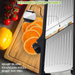 Blamovo Mandoline Slicer for Kitchen, Vegetable Mandolin Slicer with Adjustable Thickness by One-Knob Control, Veggie Fruit Potato Slicer Julienne, with Safety Gloves 🍁 All In One Marketplace Canada