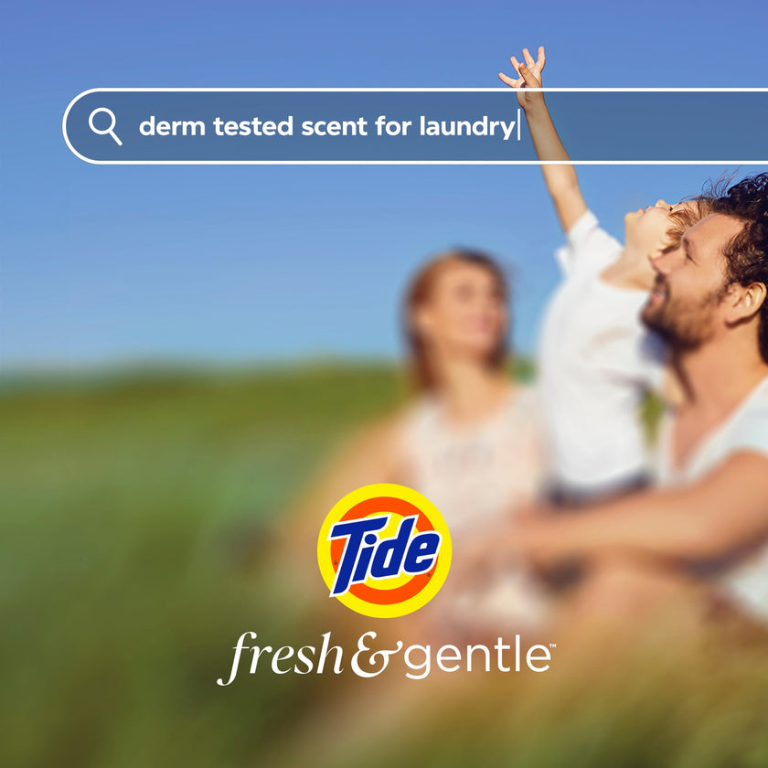 Tide Fresh & Gentle liquid laundry detergent, 100 Loads, Orange Blossom Scent, Gentle laundry soap with nature inspired freshness, 3.9 L 🍁 All In One Marketplace Canada