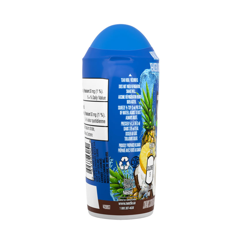 NESFRUTA Coconut Pineapple Liquid Water Enhancer, 12 Bottles, 624 ml 🍁 All In One Marketplace Canada