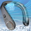 Neck Fan with Cooling Plate-5500mAh Rechargeable, Ultra Quiet Operation, 5 Speeds & 3 Cooling Modes, USB-C Fast Charging, LED Display Battery & Speed, Bladeless Wearable Neck Cooler for Travel Black 🍁 All In One Marketplace Canada