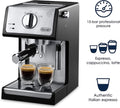 De'Longhi 15-Bar Pump Espresso Machine with Milk Frother & Temperature Control - Compact Home Barista Coffee Maker for Espresso, Latte, Cappuccino & Iced Coffee, Easy to Clean Design 🍁 All In One Marketplace Canada
