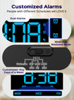 GOLOZA Digital Alarm Clocks for Bedrooms, Digital Clock with 4 Level Brightness +Off, Dual Customizable Alarms, USB Port, Power-Off Memory, Snooze, DST, 12/24H, Desk Clock for Kids Adults Elderly 🍁 All In One Marketplace Canada