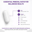 AOR Zinc Copper Balance 17mg, 100 V-Caps, 100-Day Supply - Nutrient Support for Skin, Hair, Bone & Overall Wellness, NON-GMO & Gluten-Free, Easy-to-Swallow, Zinc & Copper Supplements for Men & Women 🍁 All In One Marketplace Canada