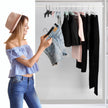 Lamitocs Pants Hangers with Clips, Skirt Hangers, 360 ° Swivel Hooks Space Saving Hangers for Pants, Skirts, Clothes, Jeans (10Pack,Black) 🍁 All In One Marketplace Canada