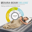 INTEX 64131ED Dura-Beam Plus Deluxe Pillow Rest Air Mattress: Fiber-Tech – Twin Size – Built-in Electric Pump – 16.5in Bed Height – 300lb Weight Capacity 🍁 All In One Marketplace Canada