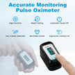 Pulse Oximeter, Oxygen Meter Finger Monitor with Alarm & PI, Finger Pulse Oximeter for SpO2 Blood Oxygen Saturation & Heart Rate, Portable O2 Monitor for Adults & Kids, Batteries & Lanyard Included 🍁 All In One Marketplace Canada