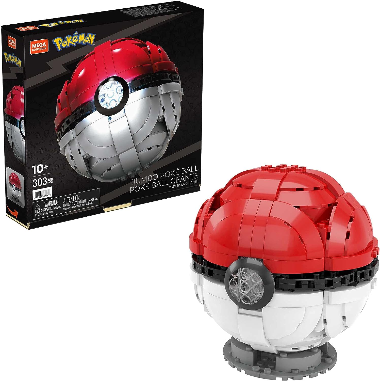 Mega Construx Pokémon Jumbo Poké Ball Construction Set