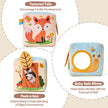 hahaland Baby Tissue Box Toy - Montessori Baby Toys 6-12 Months, Mirror Sensory Toys for Babies 12-18 Months, Boy Girl Gifts for 6M+ 🍁 All In One Marketplace Canada
