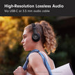 Beats Solo 4 - Wireless Bluetooth On-Ear Headphones, Apple & Android Compatible, Up to 50 Hours of Battery Life - Matte Black 🍁 All In One Marketplace Canada