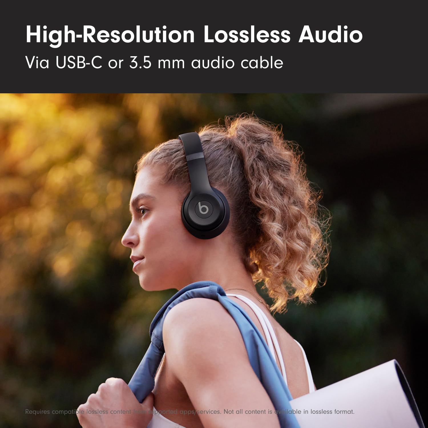 Beats Solo 4 - Wireless Bluetooth On-Ear Headphones, Apple & Android Compatible, Up to 50 Hours of Battery Life - Matte Black 🍁 All In One Marketplace Canada