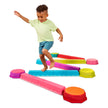 B. toys Balance Beam Set, 10 Beams & 6 Sensory Stepping Stones, Rainbow 🍁 All In One Marketplace Canada
