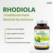 Herba Rhodiola Rosea Supplement 200mg - 90 Capsules | 6:1 Extract | Rhodiola Supplement with Min 3% Rosavins and 1% Salidrosides | Help Relieve Symptoms of Stress | Made in Canada 🍁 All In One Marketplace Canada