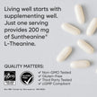 Sports Research® Double Strength ‘Suntheanine’ L-Theanine with Organic Coconut Oil - Promotes Alertness, Focus, and Relaxation without Drowsiness - 200 mg L Theanine Supplement - 60 Softgel Capsules 🍁 All In One Marketplace Canada