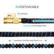 Expandable Garden Hose, Water Hose 100ft with 10 Function Nozzle, Flexible Hose with 3/4